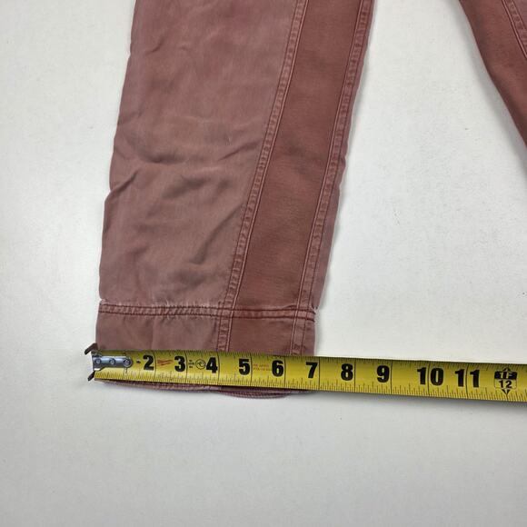 Anthropologie Pants Womens XS Mauve The Nomad Lyocell Jogger Utility Cargo Pink - Picture 3 of 11